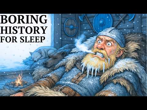 How Did Vikings Sleep Through Deadly Blizzards Without Freezing | 3 Hour Relaxing History