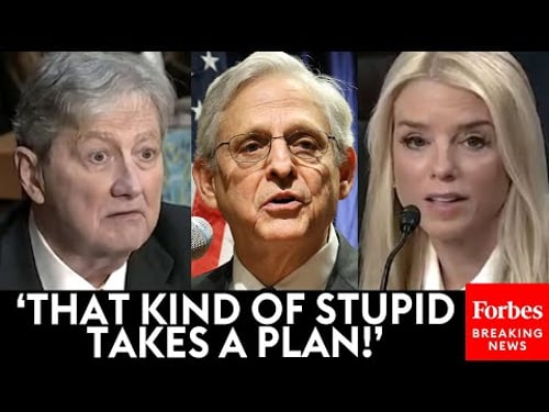 MUST WATCH: John Kennedy Sounds Off On Attorney General Garland's Trump Probe At Pam Bondi Hearing