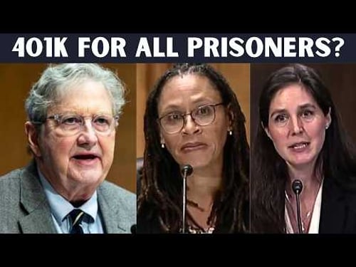 SHOCKING: Watch Sen. John Kennedy Confronts ACLU Witness on Prison Labor: Accountability vs Reform