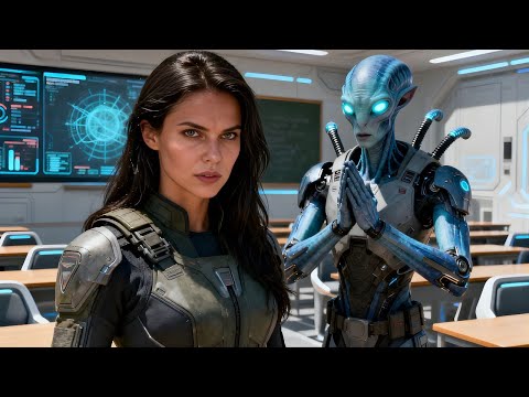 He Bumped Into the Human Girl—Her Dangerous Stare Made the Alien Instructor Whisper ‘Sorry HFY BEST