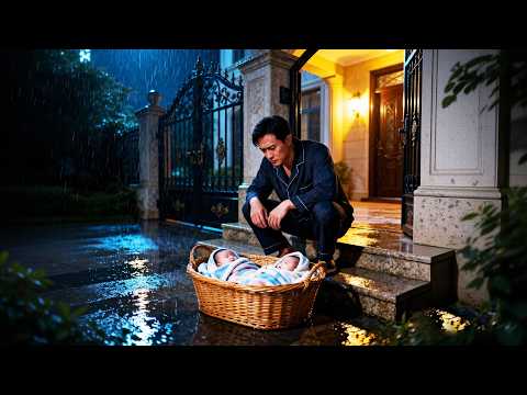 A man found two babies and raised them, only to discover they were a female tycoon's kids.