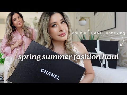 NEW CHANEL BAG UNBOXING : CHIC SPRING SUMMER FASHION HAUL : CHANEL 25 BAG + Shoes + FABRIQUE HAUL