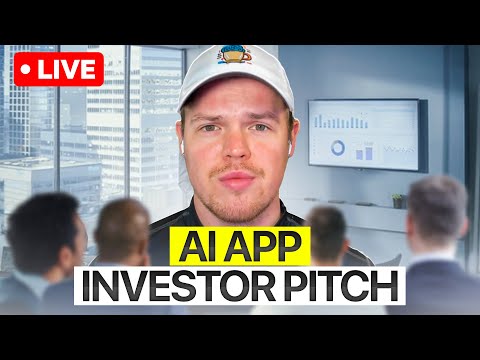 Pitching My AI App to Investors (Full Pitch Deck Presentation)