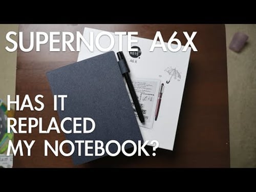 Supernote A6X - Has It Replaced My Notebook? (3 Months Later Review)