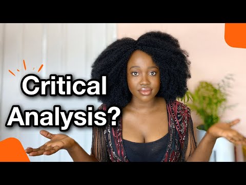 What is CRITICAL ANALYSIS in Academic Writing? (With Examples)