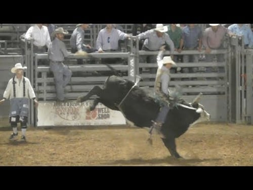 Bull Riding - 2018 Will Rogers Range Riders Rodeo - Thursday