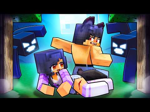 The ALPHA WOLF saved me in Minecraft!