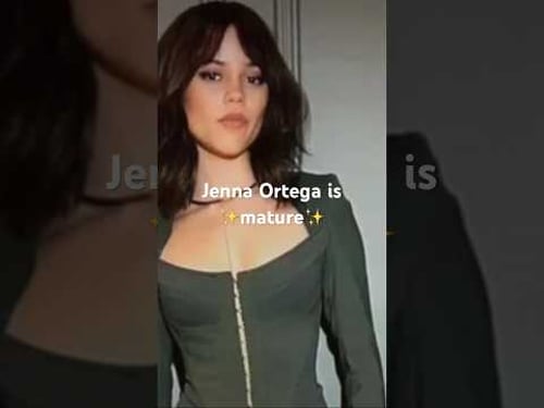 Jenna Ortega has mature dark feminine energy! #jennaortega #darkfeminine