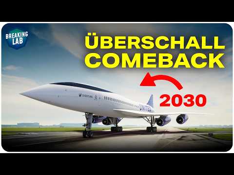 Testflug erfolgreich - Boom baut superleise Ăśberschallflugzeuge!