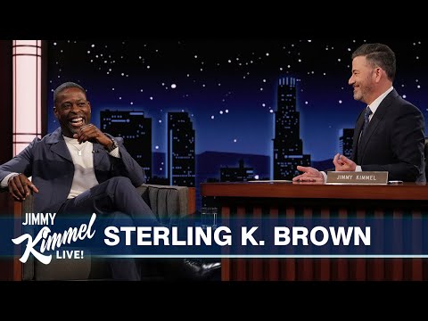 Sterling K. Brown on Doing Ayahuasca with His Wife, Meeting Michelle Obama & the Great Pizza Debate
