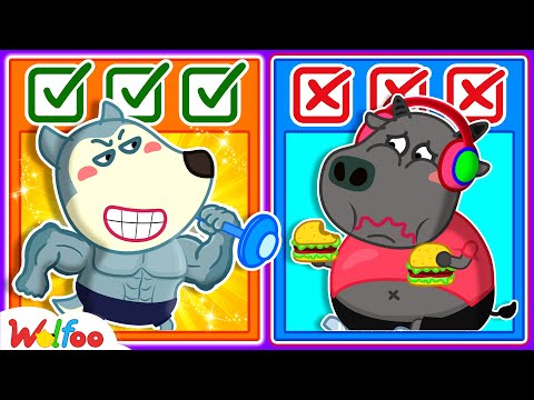 Healthy Food vs Junk Food - Wolfoo Learns Healthy Habits For Kids | Wolfoo Channel New Episodes