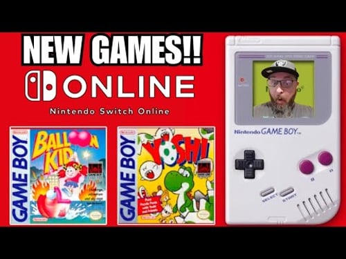NEW Gameboy Games On Switch!! Let's PLAY The Classics!!!