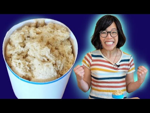 β¨Magical Japanese Karumeyaki Dalgona Candy in the MICROWAVE -- it erupts like a volcano! π