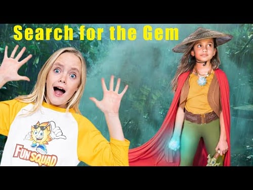 Raya and the Last Dragon! Jazzy and Raya Search for the Magical Gem on Kids Fun TV!