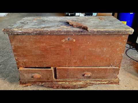 amazing poor art chest restoration