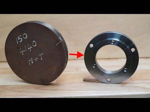 🔥 Making a Lathe Chuck Back Plate