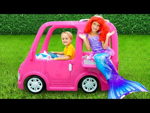 Little Mermaid Adventures for kids with Chris and friends - Funny stories for kids
