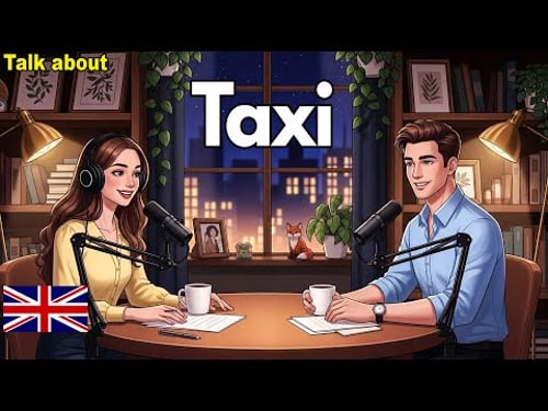 Taking a Taxi or Grab Ride | Calm Real-Life English (A2–B1)