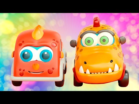 🚗 Машинки Мокас – Все серии подряд! – Сборник 3 | Добрый мультик для малышей про машинки