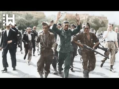 Execution of 2,000 Nazis - Stripped & Shot for Killing 428 Yugoslavs