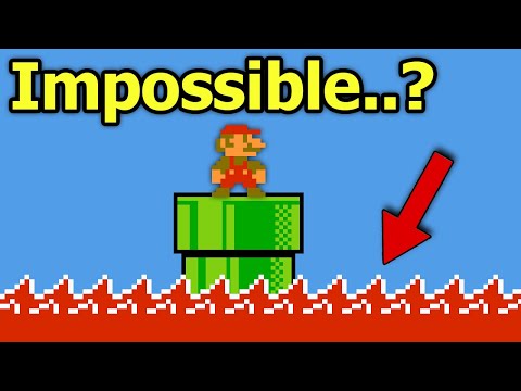 Can you beat Super Mario Bros. if the Floor is Lava?