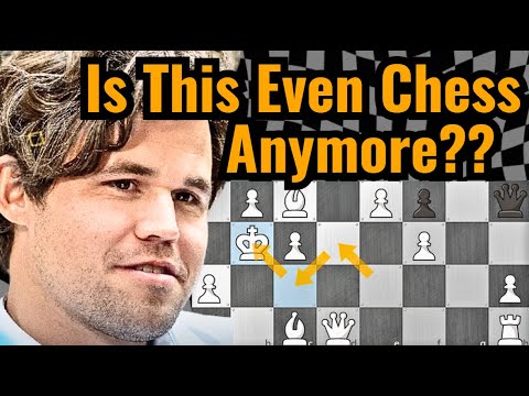 Magnus Carlsen Goes Full ALPHA ZERO w/ Bizarre King Walk & Stunning SACRIFICES!