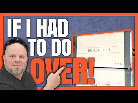 What I would do DIFEERENT - EP800 Bluetti ESS Backup Review