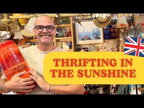 🇬🇧 THRIFTING IN THE SUNSHINE! | Hitchin, UK #goodwill #vintage #charityshops #thrifting #opshop