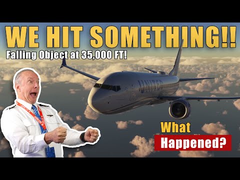 Plane Hit Unknown Object at 35,000 Feet?! | ATC Breakdown