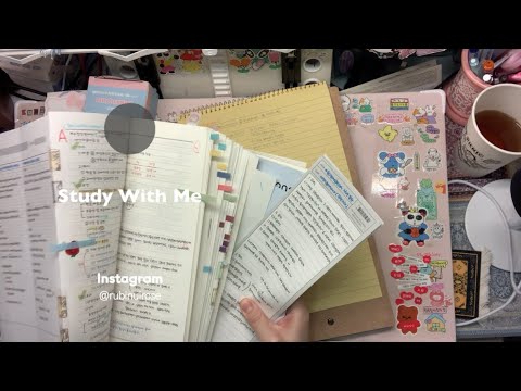 All-Night Study Till Sunrise!!! 🔥해뜰때까지 같이 공부해요!!