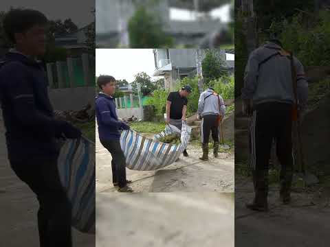 The Trash-Filled and Overgrown House of a 70-Year-Old Man Was Cleaned by Us