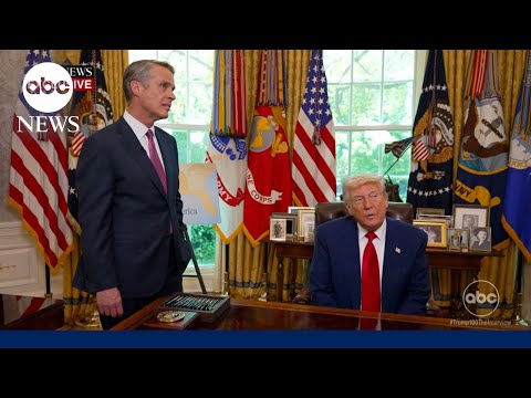 Trump talks ‘incredible’ Oval Office, pushes back against economic anxieties