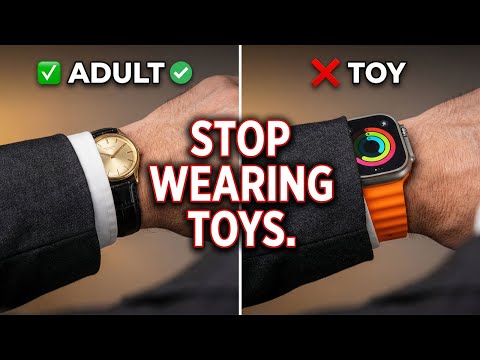 Stop Wearing Toys: Why Your Smartwatch Ruins Your Suit | Old Money Outfits