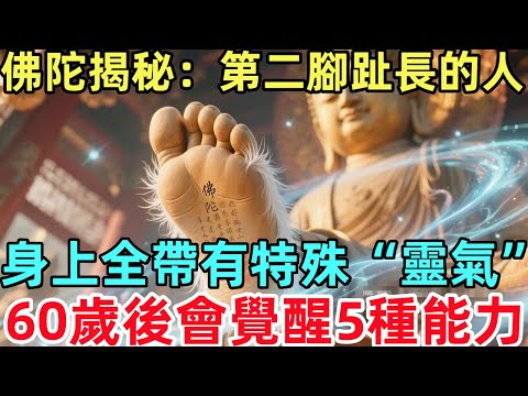 佛陀揭秘:第二腳趾長的人,身上全帶有特殊“靈氣”,60歲後會覺醒5種能力!#佛陀 #佛學 #佛法 #佛教 #修行#禅心语录