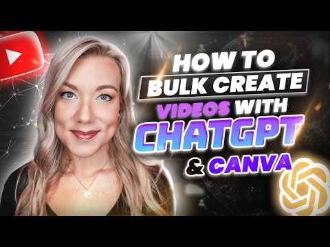 How to Bulk Create Videos in Canva with ChatGPT (Get my Free eBook!)
