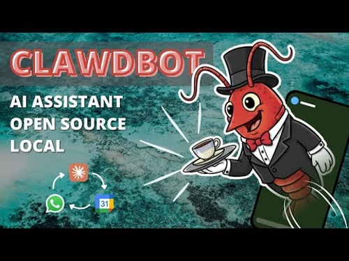 Clawdbot: POWERFUL AI Assistant on your Phone