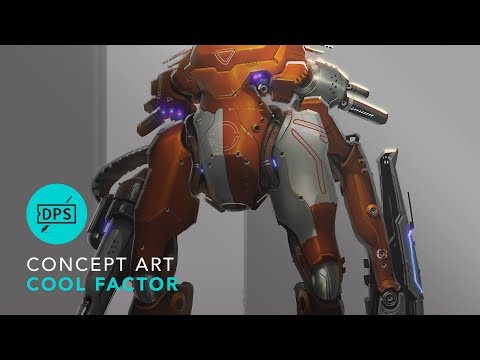 How to Create Concept Art that feels "Edgy" and "Cool"