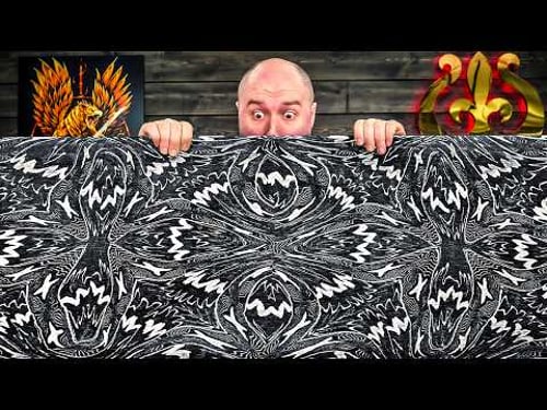 Unveiling My 53k Layered Damascus Steel Sword