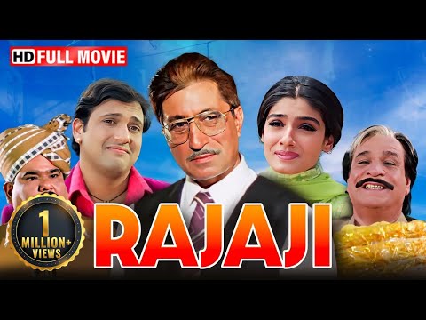Rajaji | Blockbuster Full Comedy Movie | Govinda, Raveena Tandon, Shakti Kapoor | Bollywood Movie