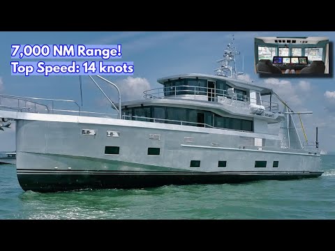 THIS Is The ARKSEN 85! Liveaboard Explorer Yacht!