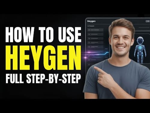 How to Use HeyGen | Full Step-by-Step AI Video Tutorial