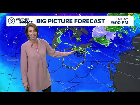 Cleveland area weather forecast: Rain approaching Wednesday and Thursday