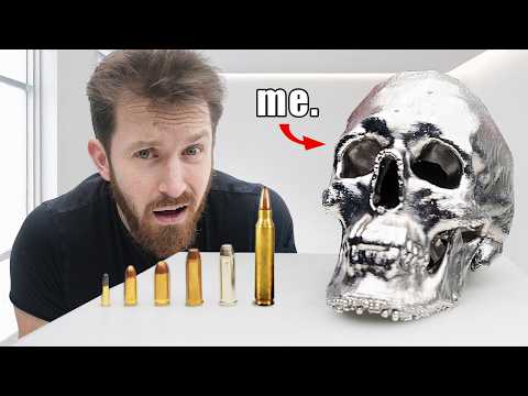 Making my Skull BULLETPROOF with Real Life Adamantium!?