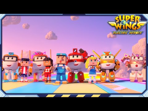 Superwings | S8 | Alice in Pixel-Land and more | Electric Heroes | Ep.28~30