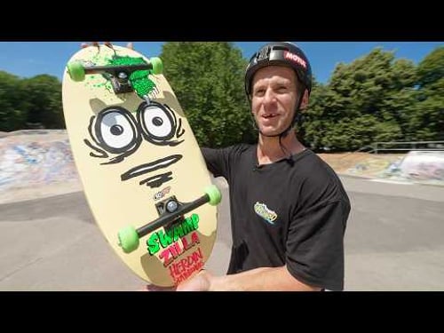 I TRIED HEROIN.......... THE WIDEST SKATEBOARD YOU CAN BUY!