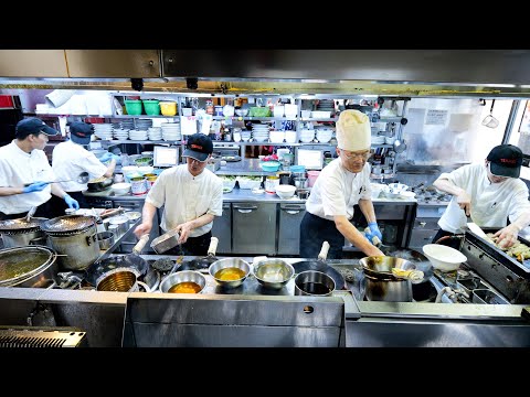 A Chinese restaurant that attracts 1,200 customers a day. It's crazy that it's open until 2am.