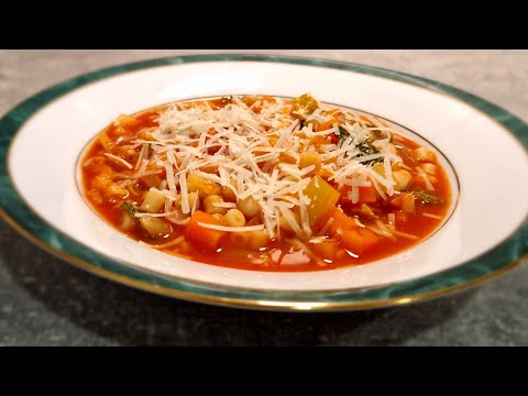 WINTER MINESTRONE SOUP