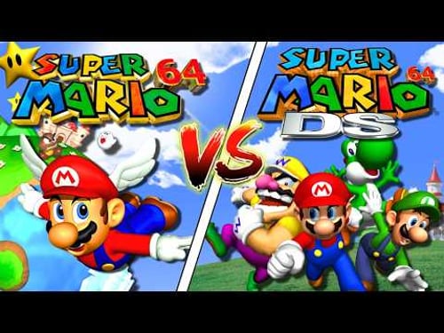 I Replayed Mario 64 & 64 DS: One is Clearly Better...