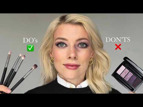 Eyeshadow & Makeup Tips for Hooded Eyes – DO's & DON'Ts!