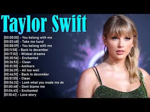 🎤 Taylor Swift 💕 A singer-songwriter whose impact on music and pop culture is undeniable 🎶